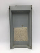 Midwest Electric Products 125 Amp 120/240VAC Outlet Box/Dead Front 125A 4 Wire Recep 20A Duplex Recep