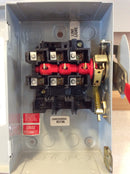 GE TGN3321 30 Amp 3-Phase 240V General Duty Safety-Switch -Used