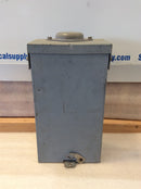 Square D QO403L60NRB 3 Pole Nema3R 60A 12/240VAC Series 1 Type QO Circuit Breaker Enclosure