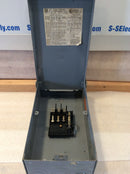 Square D QO403L60NRB 3 Pole Nema3R 60A 12/240VAC Series 1 Type QO Circuit Breaker Enclosure