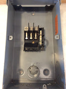 Square D QO403L60NRB 3 Pole Nema3R 60A 12/240VAC Series 1 Type QO Circuit Breaker Enclosure