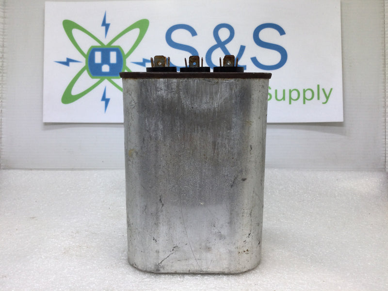 JARD Oval Run Capacitor 80 + 7.5 +/-6% MFD 440 Vac 12898