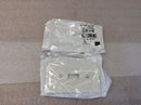 Leviton 80701-W 1 Gang Standard Thermoplastic Toggle Type Wall Plate White