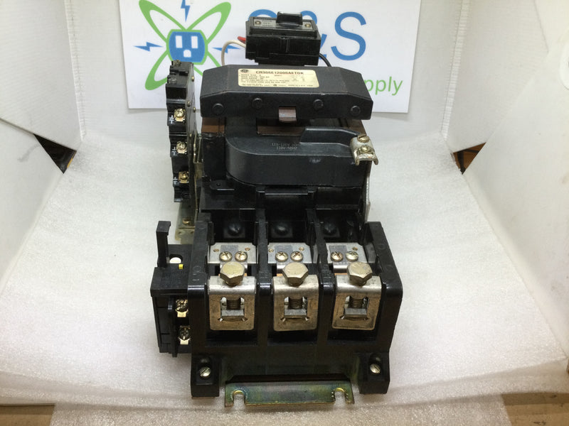 GE General Electric CR306E12000AETDK Nema Size 3 600v 90 Amp 115-120v 60 Hz, Coil