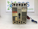 Westinghouse HMCP015E0C 15 Amp 3P 600v Breaker w/Aux A1X1PK 1490D72G06 6 Amp