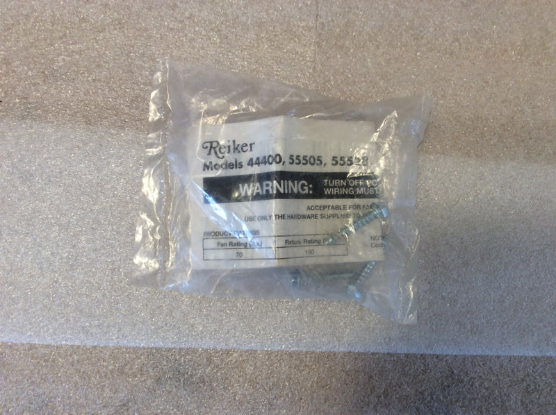 Reiker Device/Fan Box Mounting Hardware