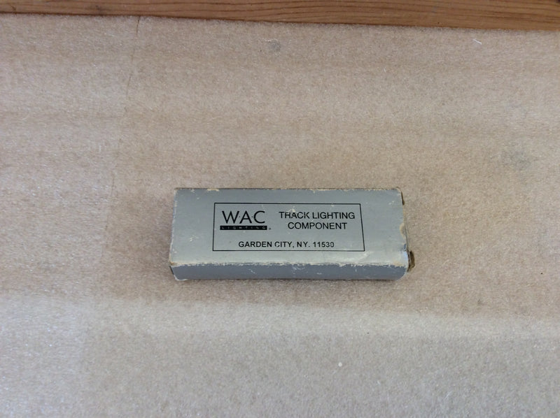 WAC Lighting HLE-BK Trac-Lighting End Connector (New In Box)