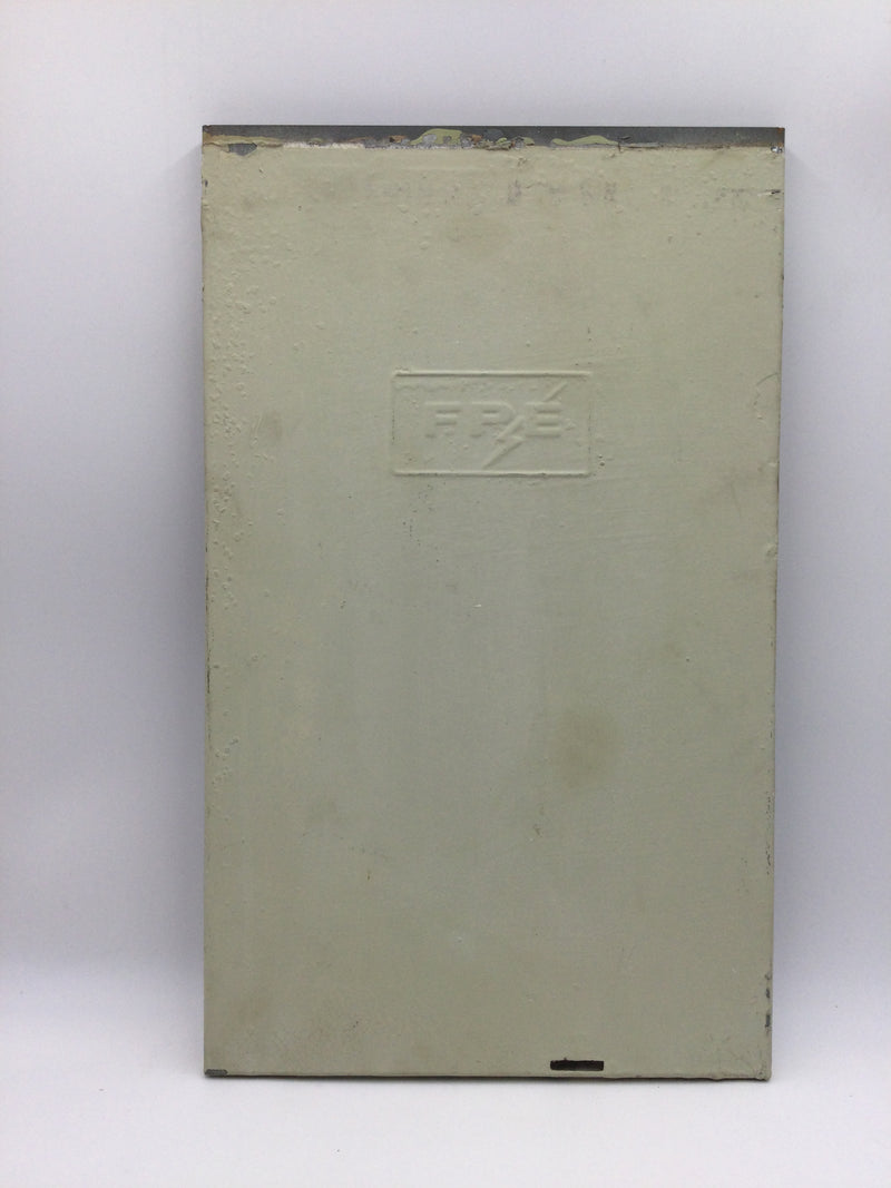 FPE Panelboard Nema 3R Cover/Door 19.5" x 12"