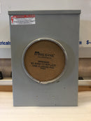 Mlbank Meter Series U-200, 200a, Single Phase 3 Wire, Nema3r Outdoor, Ring Type Meter 15 1/2" x 11"