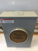 Mlbank Meter Series U-200, 200a, Single Phase 3 Wire, Nema3r Outdoor, Ring Type Meter 15 1/2" x 11"