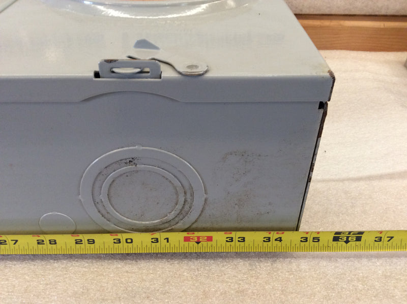 Milbank S9413-REL-AEP-DES 200A Single Phase 3 Wire 300VAC Nema3R Enclosure Series S200