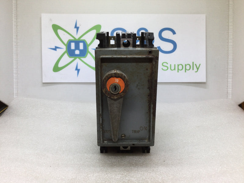 Federal Pacific Fpe Nf-R 2 Pole 70 Amp 600v Nf221070r Circuit Breaker