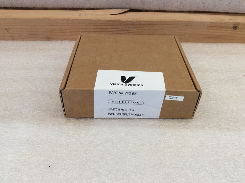 Vision Systems VFD-501/VFD-503 Switch Monitor Module 24V Supply Power Limited Circuits (New In Box)