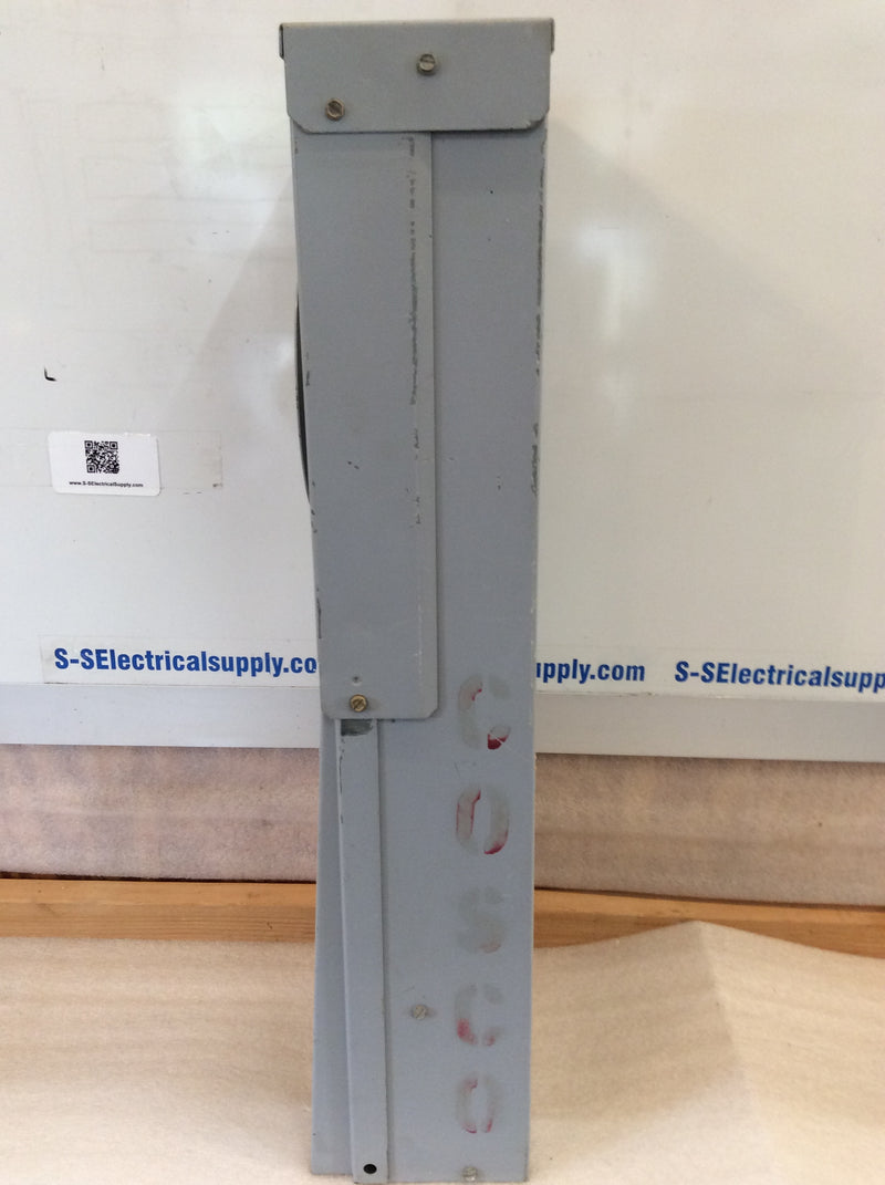 Siemens P1F7TS 100A 120/240VAC Nema3R Enclosure Metered RV Pedestal 6 Space Load Center