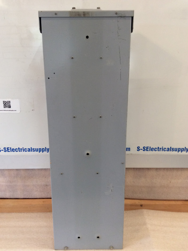 Siemens P1F7TS 100A 120/240VAC Nema3R Enclosure Metered RV Pedestal 6 Space Load Center