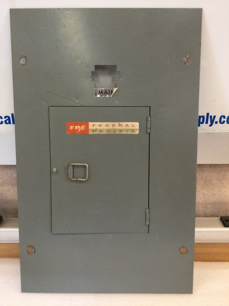 Federal Pacific FPE M112-24-150L Panel Door Cover 24 Cir