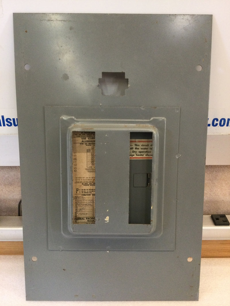 Federal Pacific FPE M112-24-150L Panel Door Cover 24 Cir