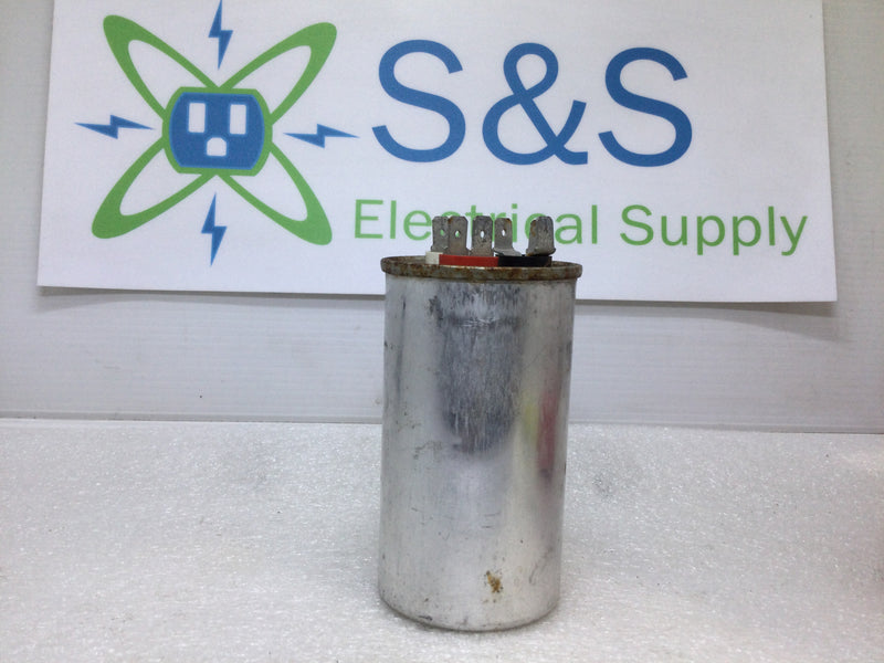 Capacitor CBB65 45/15 uf+5% 250vac 50/60hz 40/70/21