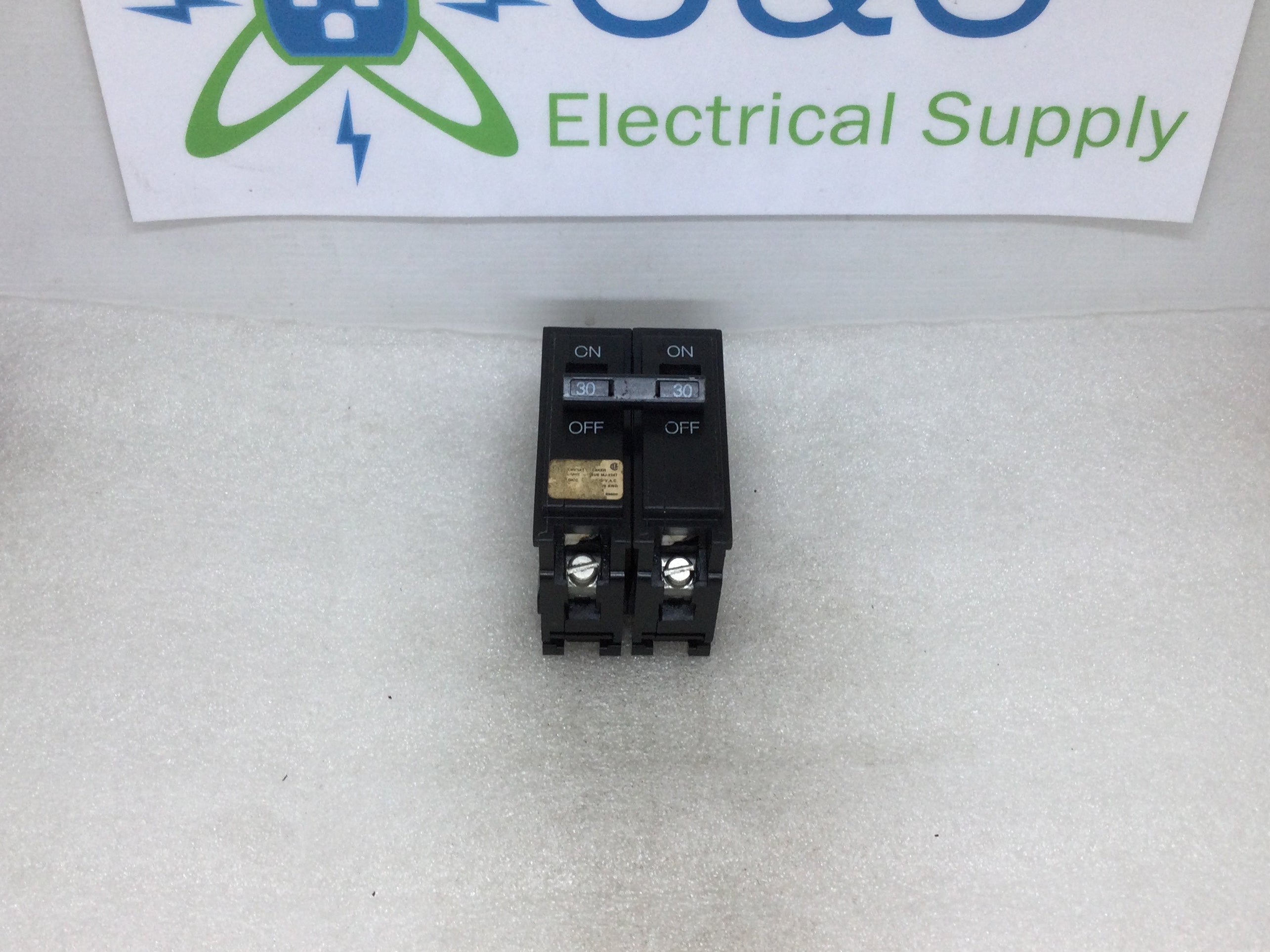 General Switch GD-30H 30 Amp 2 Pole 120/240V Circuit Breaker