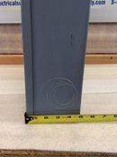 Square D BX30RFT Single Phase 200A 240VAC 6 Circuit MAX Nema3R Type QO Feed Thru Load Center 31" x 14.75"