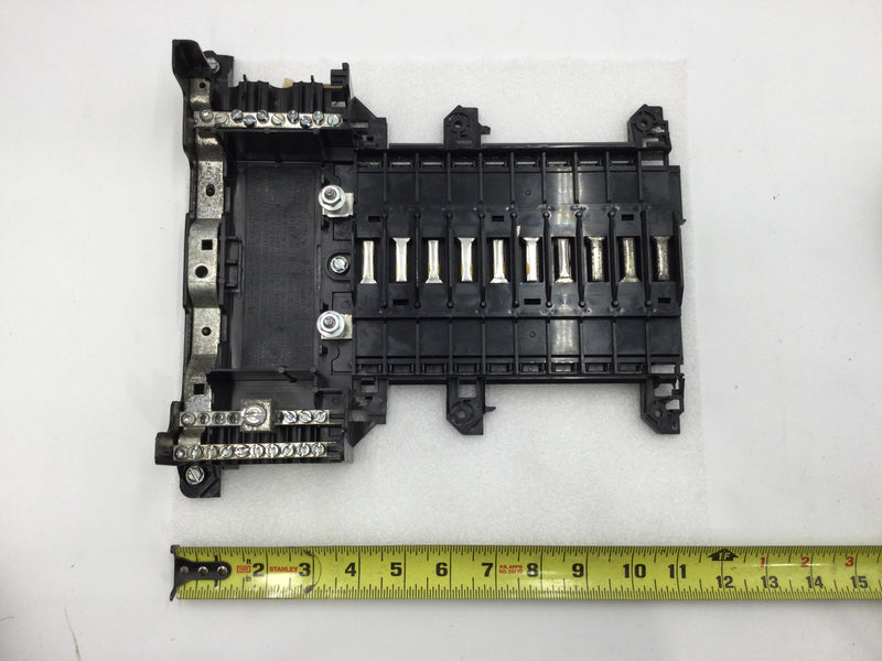 Square D QO120M100RB 100A 240VAC 10 Space/20 Circuit Main Breaker & Panel Guts