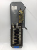 Square D QON20-30MW150 20 Circuit 150 Amp 120/240 VAC Main Breaker Type QO Guts Only 6" X 21.5"