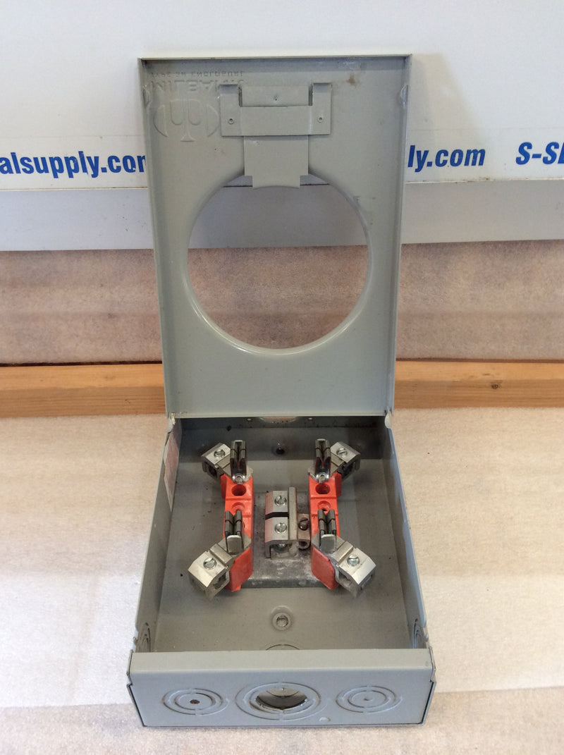 Milbank 8435-XL-TG-HSP 150A Max 125A Continuous 600VAC Single Phase Nema3R Ringless Meter