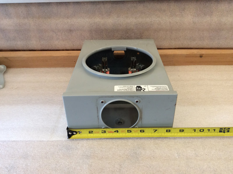 Milbank 8435-XL-TG-HSP 150A Max 125A Continuous 600VAC Single Phase Nema3R Ringless Meter