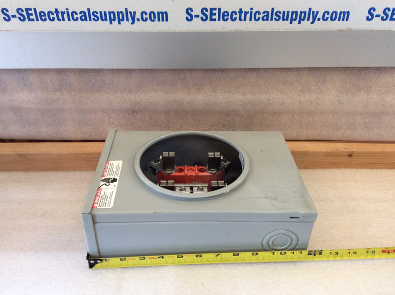 Milbank 8435-XL-TG-HSP 150A Max 125A Continuous 600VAC Single Phase Nema3R Ringless Meter