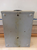 Milbank 200A 1 Phase 3 Wire 600 VAC Top Or Bottom Feed Nema3R Ring Type Meter Enclosure