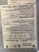 General Electric ADS36060HD 60A 3 Pole 600VAC Nema Type 1 Indoor Fused Panel Board Switch