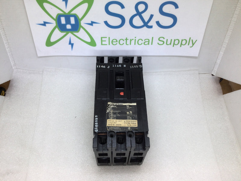 ITE E43B030 3 Pole 30 Amp 240/480V Type E Circuit Breaker