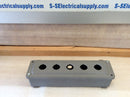 PVC PB5 5 Position Pushbutton Wall Mount Box 5 Position KO's (Please See Photos)