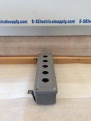 PVC PB5 5 Position Pushbutton Wall Mount Box 5 Position KO's (Please See Photos)