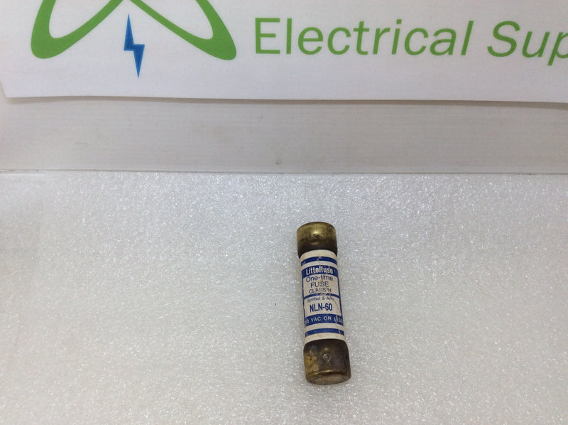 Littelfuse NLN-60 60A 250VAC One-Time Class H Type NLN Fuse