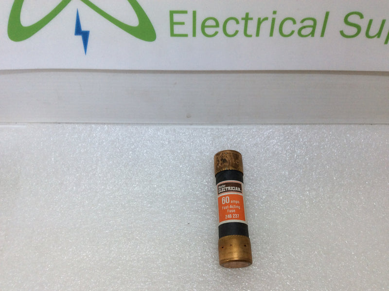 True Value/Master Electrician 60 Amp 250V Dual Element Time Delay Class RK5 Fuse 411 991 & 248 237