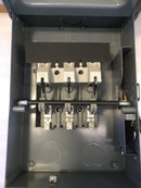 Eaton/Cutler-Hammer 4105H3333H, 100A, 3Ph, 600VAC/250VDC, Nema3R, Non-Fused, Safety Switch