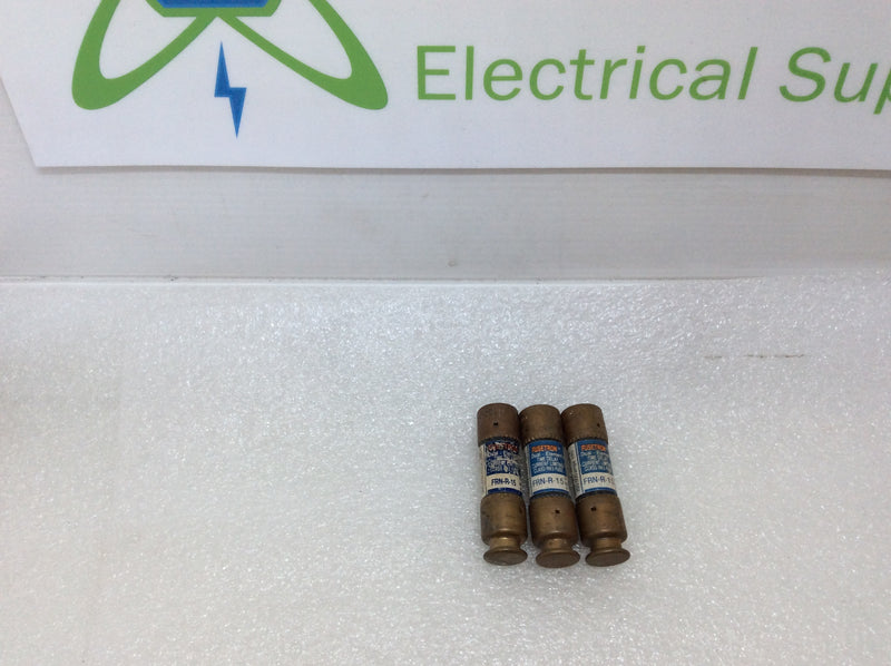 Fusetron FRN-R-15 15 Amp 250V Dual Element Time Delay Class RK5 Fuse