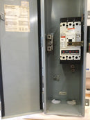Eaton/Cutler-Hammer: RKDN400, 400A, 600VAC/500VDC, Nema3R Weatherproof, 3Ph, Enclosed Main Breaker, DK3400W, 400A, 3 Pole, Type DK with KT3400T Trip