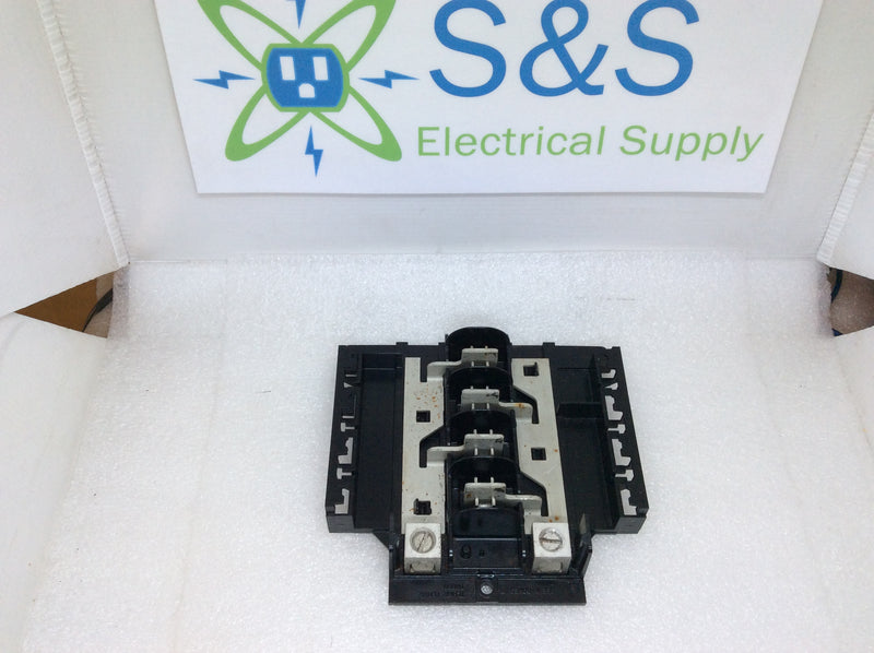 General Electric Type TLM Circuit Breaker Interior MLO 100A 8 Circuit 120/240VAC Guts Only