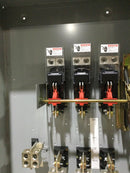 Siemens GF326NH 600 Amp 240VAC Nema1 Indoor 3 Phase Fused HD Safety Switch