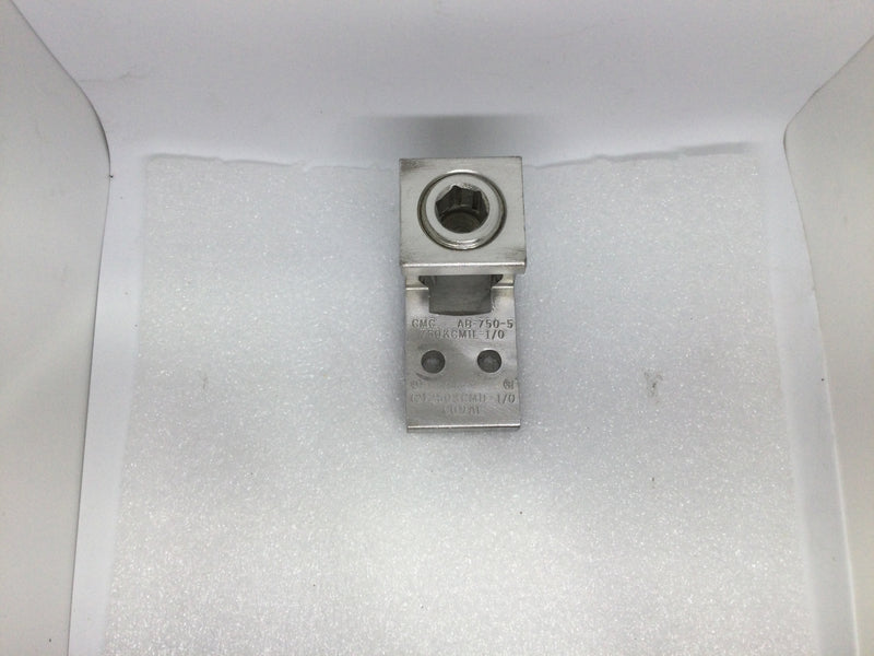 CMC AB-750-5 Wiring Terminal 750kcmil-1/0 250kcmil-1/0 Cu9al