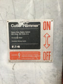 Eaton/Cutler-Hammer: DH364NRK, 3Ph, 200A, 600VAC, Fused, Nema3R Outdoor, Safety Switch