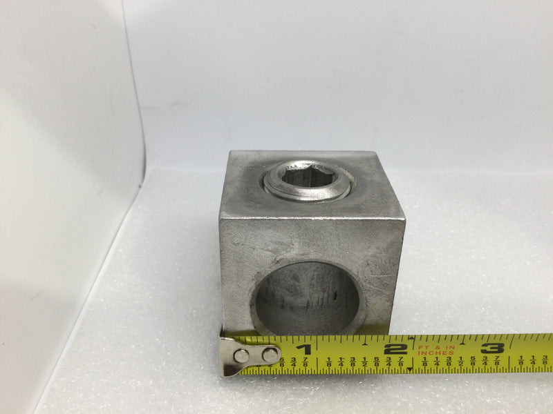 Ilsco D1794 TA-800 800-300 MCM Aluminum Mechanical Lug 1 Wire (1)1/2" Hole 3 3/8" x 2 3/4"