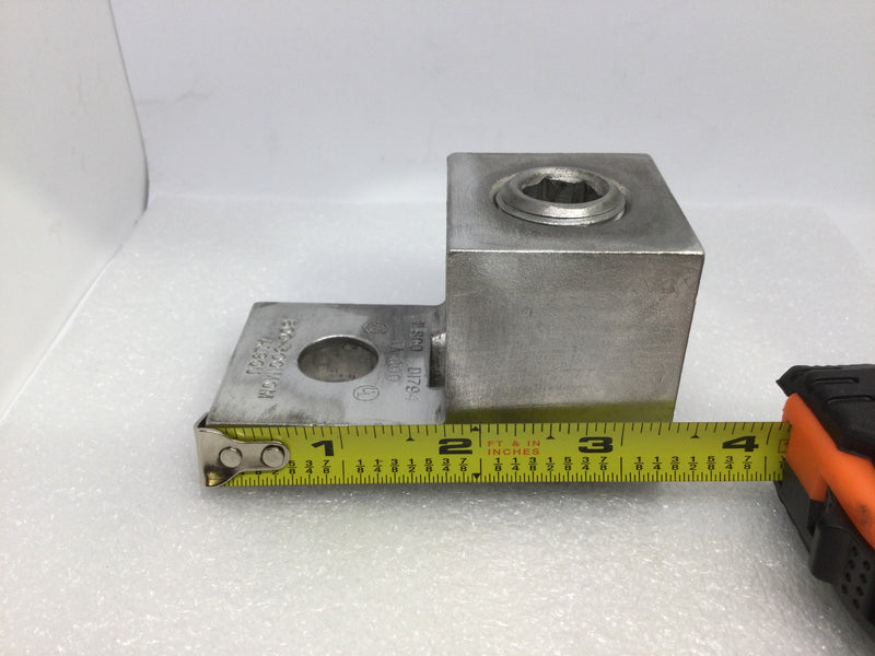 Ilsco D1794 TA-800 800-300 MCM Aluminum Mechanical Lug 1 Wire (1)1/2" Hole 3 3/8" x 2 3/4"