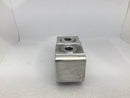 Ilsco GP-500/TAP 500-2 Main 500-350 CU9AL Aluminum Tap Connector 3 1/8" x 1 3/8"