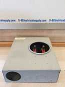 Milbank U3126-O-KK-BLG 4 Terminal Ringless Plain Top Horn Bypass Nema3R Meter Enclosure