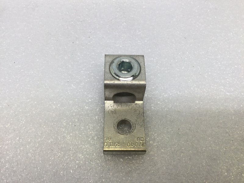Thomas & Betts ADR11 Lug, 1/0-14 GA Lug 0.25" Stud Hole Terminal