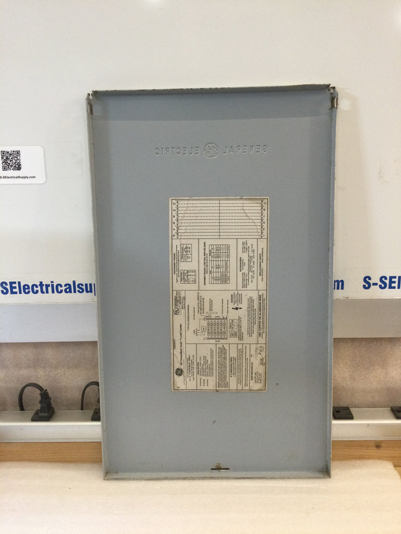 GE General Electric TLM1212RCU; Single Phase, 3 Wire, 125 Amp, 120/240V Load Center Cover Only