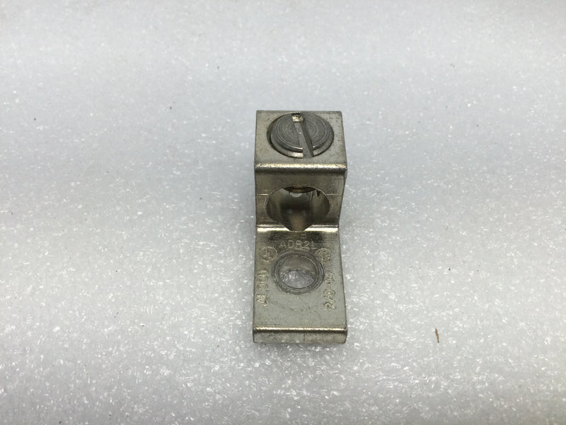 Thomas & Betts ADR21 Dual Rated Alum Mechanical 1 Hole Lugs #2/0-#14 AWG